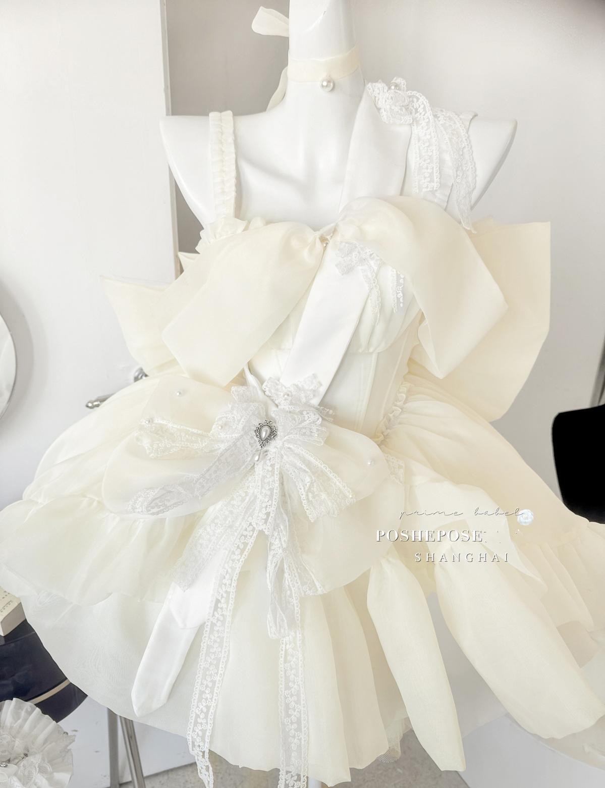 Lolita Dress Corset Dress Princess Vibe Dress Macaron Dress 36382:541750