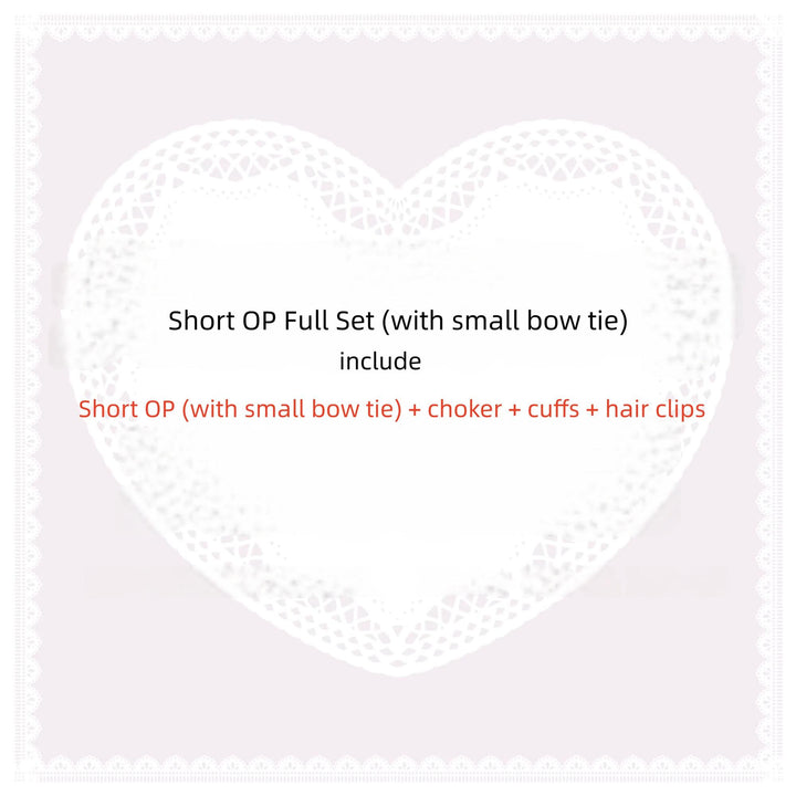 Ryousangata Dress Set, Bunny and Strawberry Dessert Prints (2XL 3XL L M S XL) 44783:836687