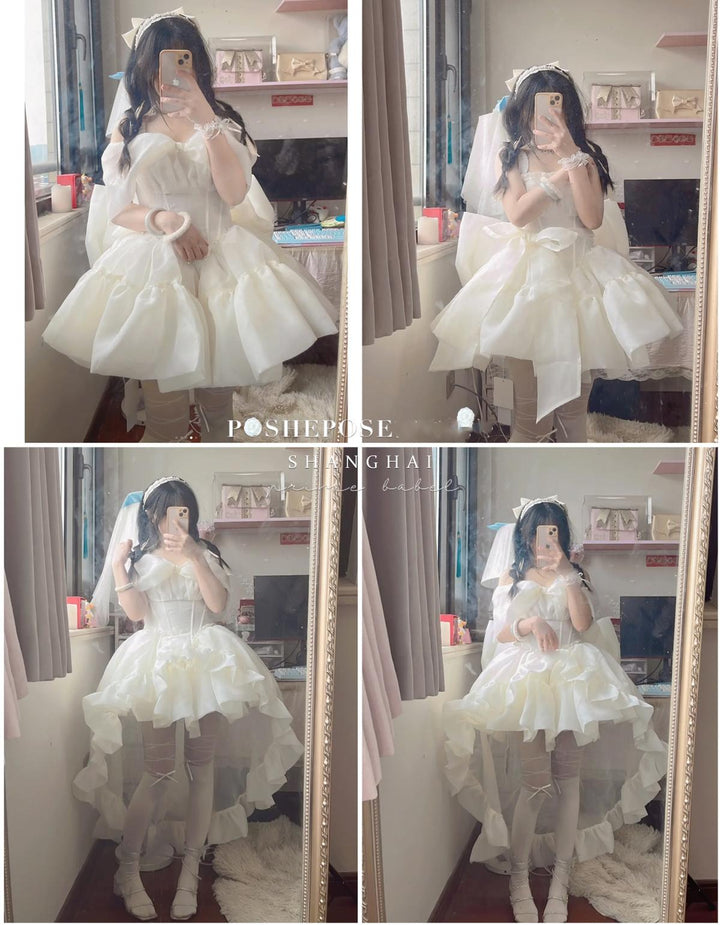 Lolita Dress Corset Dress Princess Vibe Dress Macaron Dress 36382:541776 36382:541776