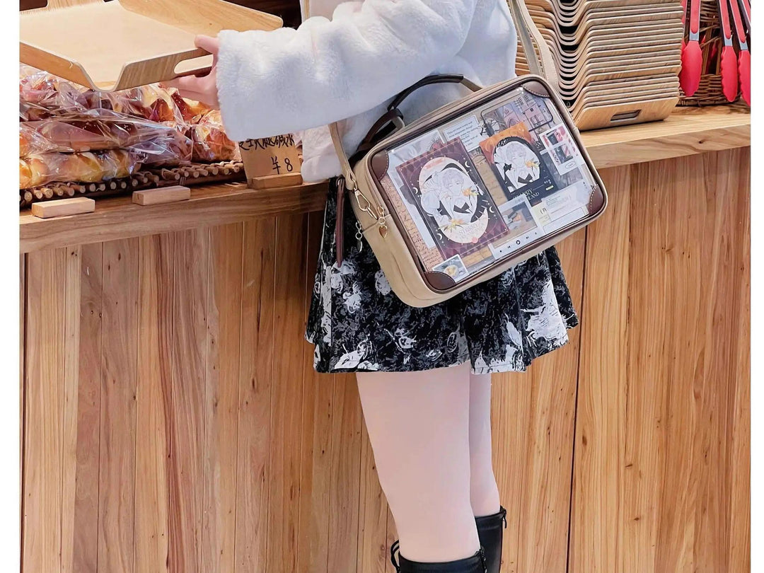 Kawaii Itabag Crossbody Shoulder Bag Vintage Square Bag 35278:491788 35278:491788