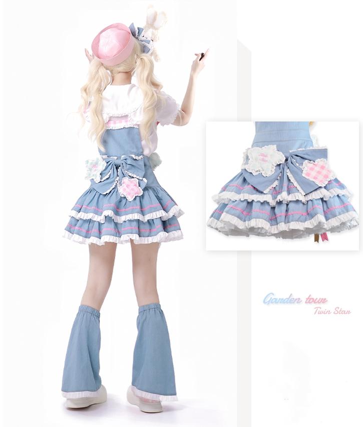 Sweet Lolita Dress Salopette Overall Skirt 37002:544306