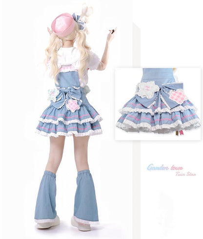 Sweet Lolita Dress Salopette Overall Skirt 37002:544306