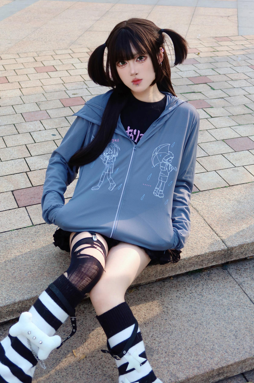 Kawaii Sun Protection Jacket Anti UV Hoodie 35692:499574