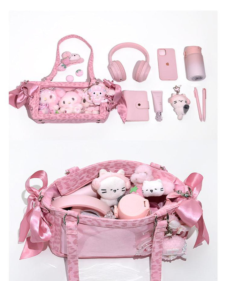 Daily Mini Ita Bag, Clear Window for Dolls & Badges 45427:849559