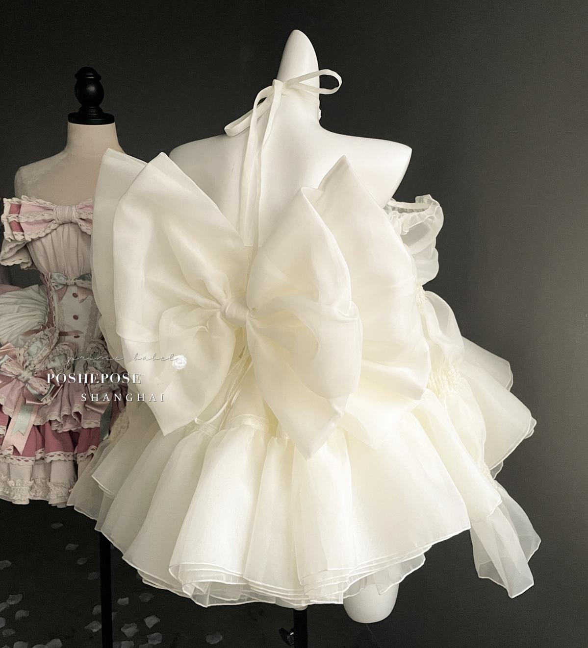 Pink Lolita Dress Corset Dress Princess Dress 36384:540858 36384:540858