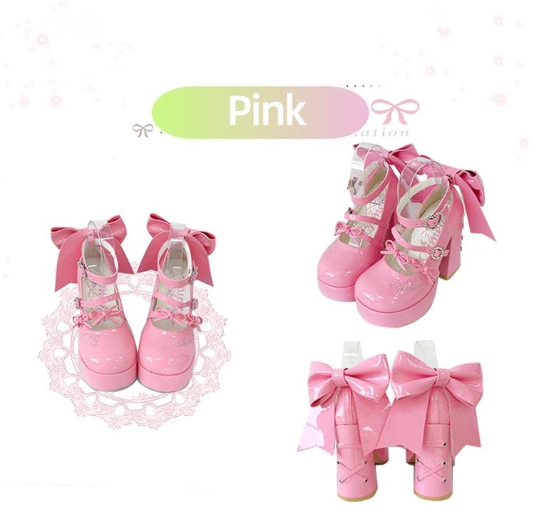 Y2K Shoes High Heels Gyaru High Heel Shoes 37646:608048