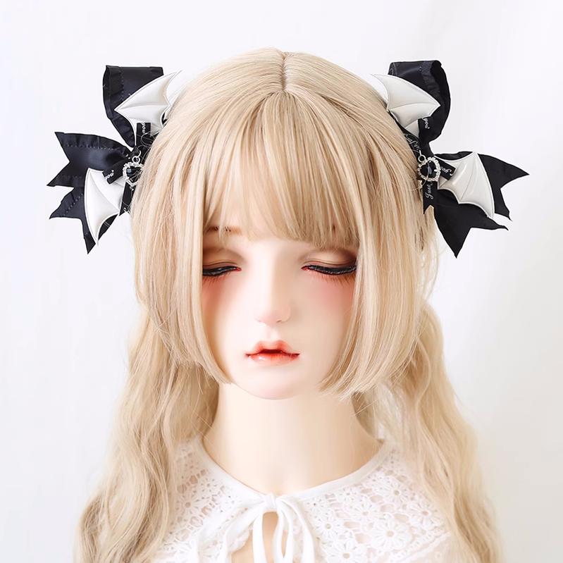 Jirai Kei Hair Clips Lolita Spice Girls Wing Hair Pins 22538:333116 22538:333116