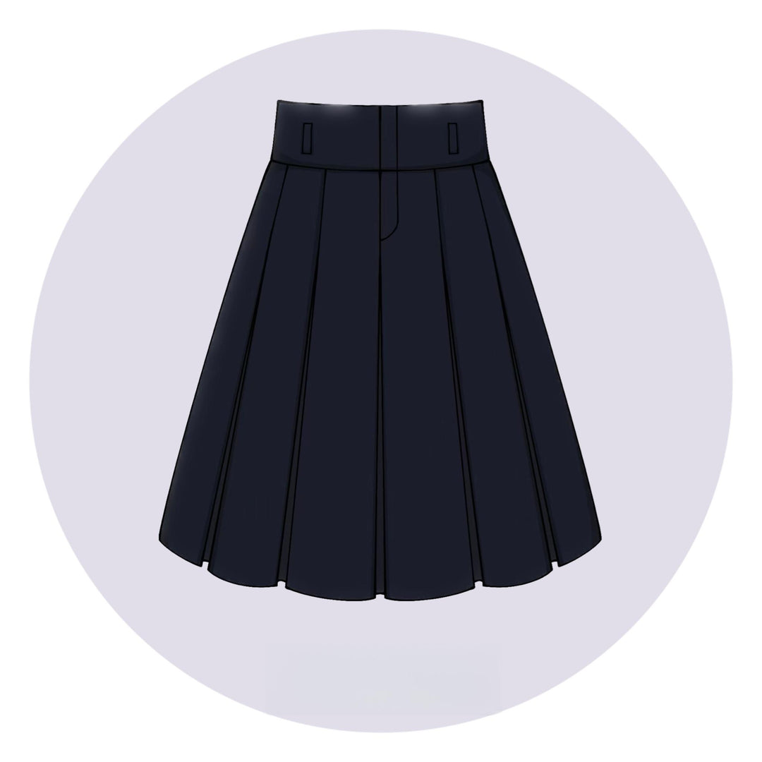 Winter JK Uniform Set, Coat and Pleated Skirt (Skirt / L M S) 43727:783852
