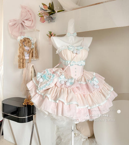 Lolita Petticoat Skirt White Multi-layer Pettipants 36394:549806