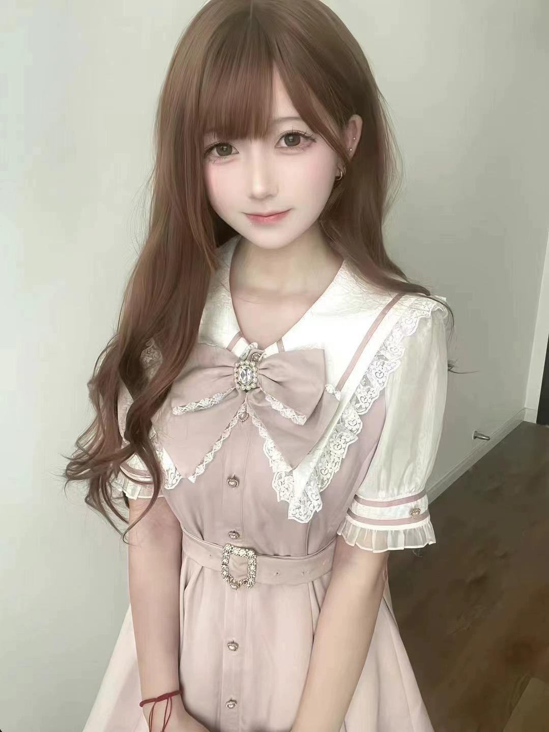 Jirai Kei Dress And Shorts Waist-cinching Set Up – Honey Wardrobe