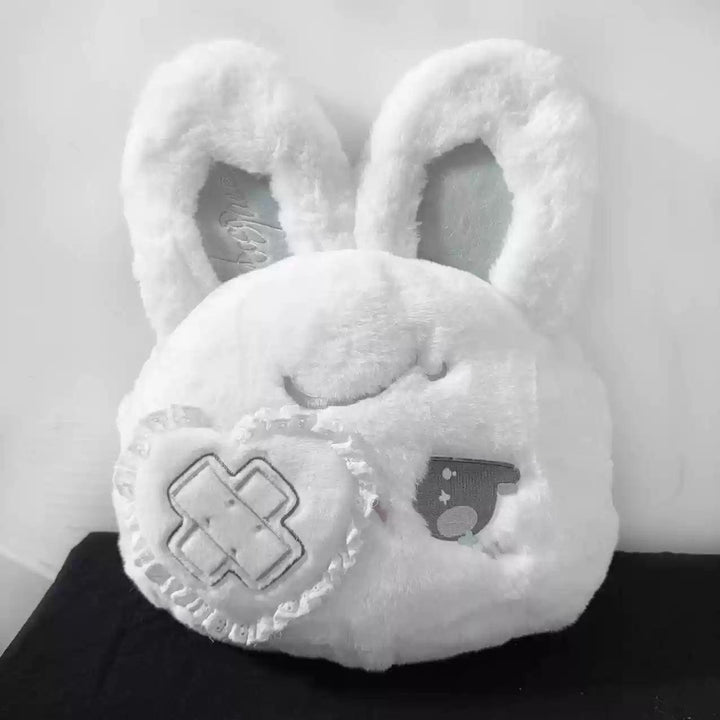 Kawaii Bag Black White Plush Crossbody Bag Rabbit Backpack 41448:698316