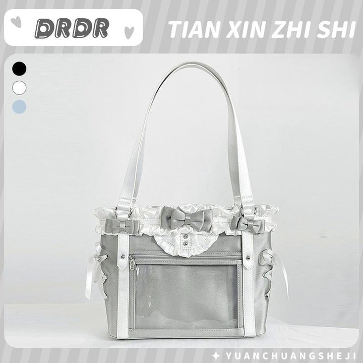 ACG Culture Satin Ita Bag Handle Bag With Removable Ribbon 43101:768458