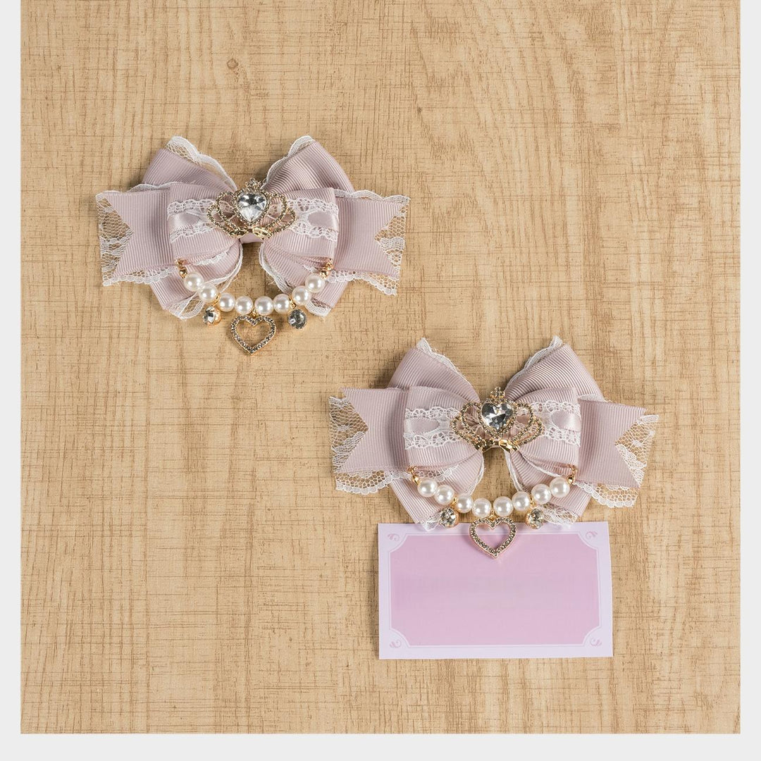Lace Jirai Kei Shoe Clips, Hair Clips 44009:793155