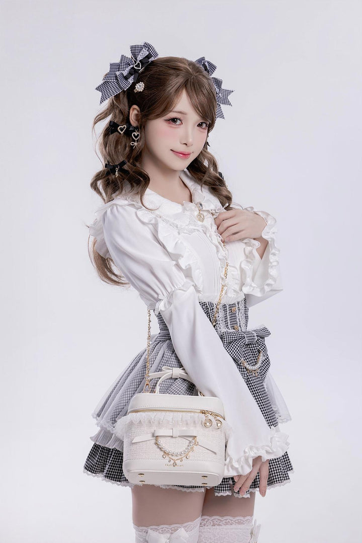 Ryousangata Bucket Hand Bag, Detachable Strap 45132:841678