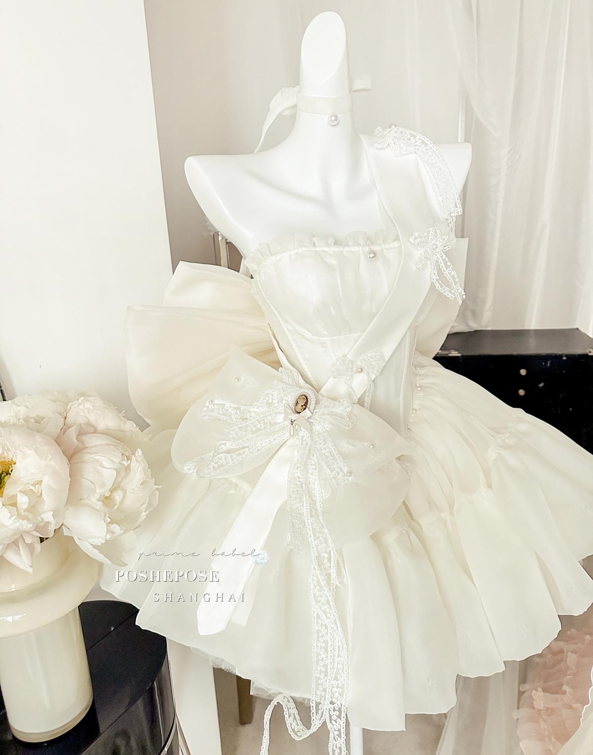 Lolita Dress Corset Dress Princess Vibe Dress Macaron Dress 36382:541758