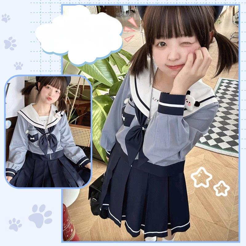 Kawaii JK Uniform, Puppy Accents 43791:785226