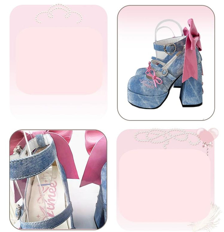 Y2K Shoes High Heels Gyaru High Heel Shoes 37646:608052