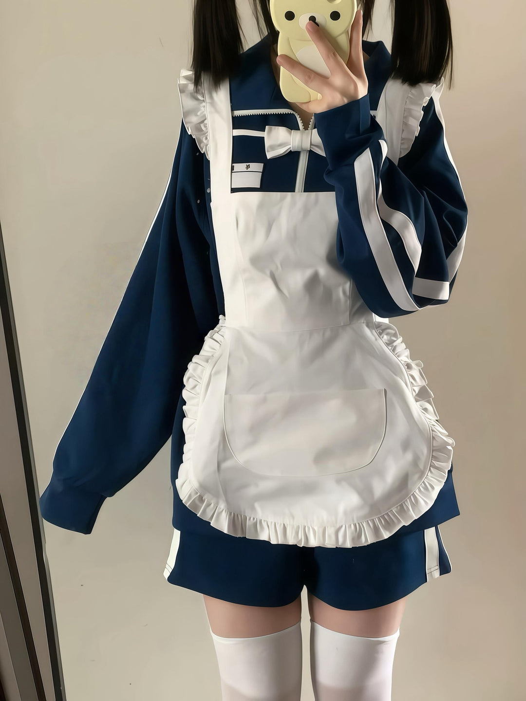 Jersey Maid Outfit, Name-Label Style Jacket 44850:826020