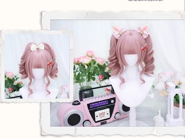 Jirai Kei Wig Lolita Wig Double Ponytails Multicolor 35610:496082 35610:496082