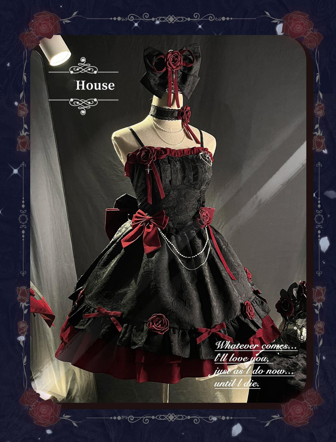 Gothic Lolita Dress Suspender Princess Puffy Dress 35546:496996