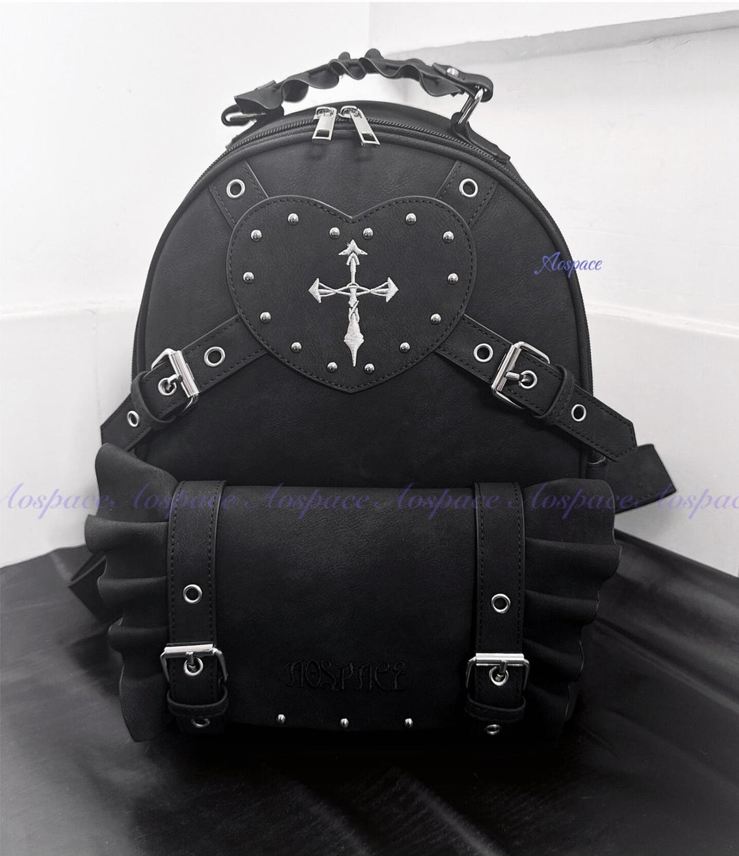 Subculture Punk Backpack Bag, Adjustable Shoulder Straps 44769:830442