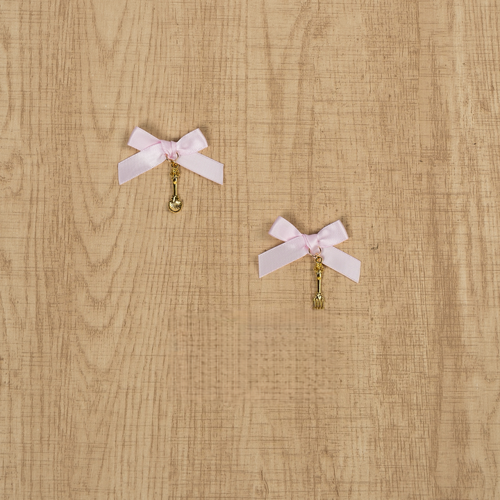 Jirai Kei Hair Clips, Rhinestone Pendant, Cutlery Pendant 44682:830001