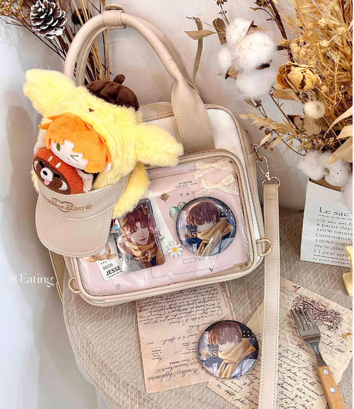 Kawaii Itabag Bear Crossbody Shoulder Backpack Multicolor 35280:492426 35280:492426