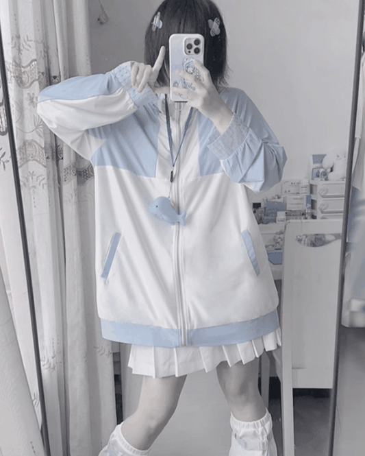 Jirai Kei Galaxy UPF50 Sunscreen Clothing Air-con Suit 21650:320404