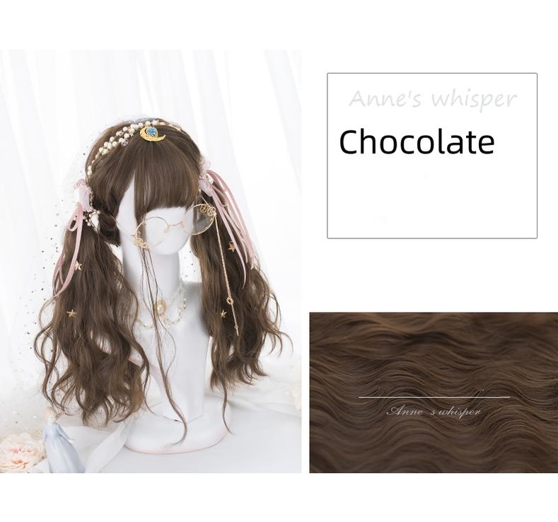 Lolita Wig With Long Curly Egg Roll Style Wig (Chocolate) 35944:509450 (Chocolate) 35944:509450