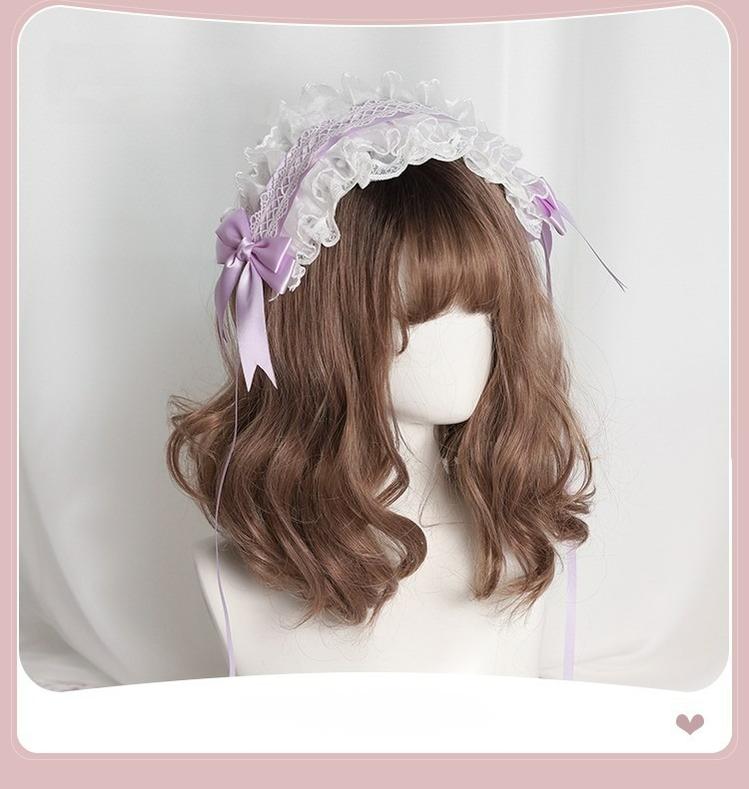 Lolita Headband Lace KC Detachable Cat Ear Headdress 35784:535832