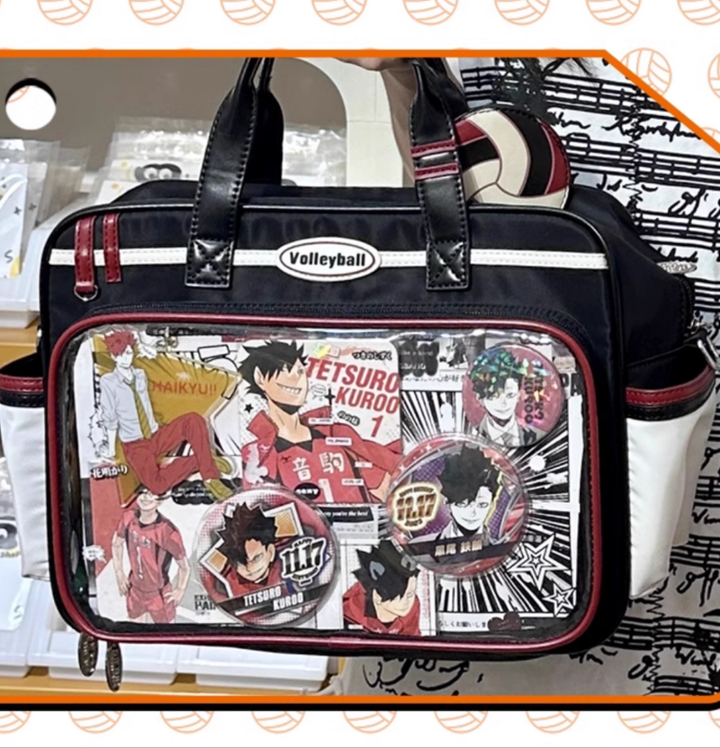 Volleyball Itabag Large Capacity Crossbody Bag 40118:677086