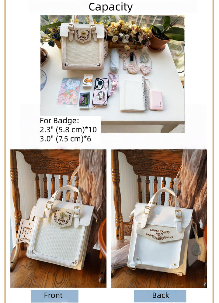Vintage Embroidered Ita Bag, Clear Display Window 45415:846889