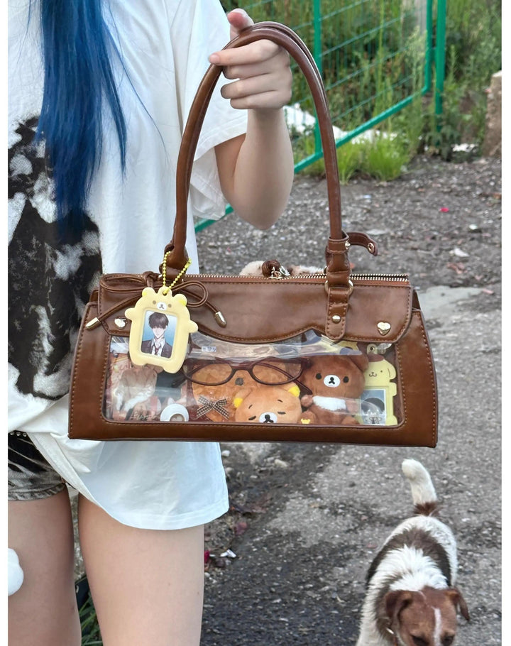 Vintage Baguette Itabag, Detachable Crossbody Shoulder Strap 45413:848883