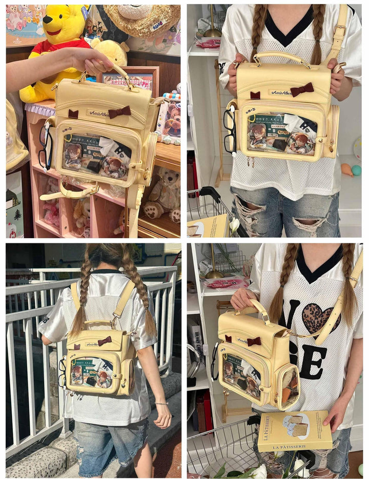 Kawaii Ita Bag with Crossbody Strap, Clear Window 45414:846814