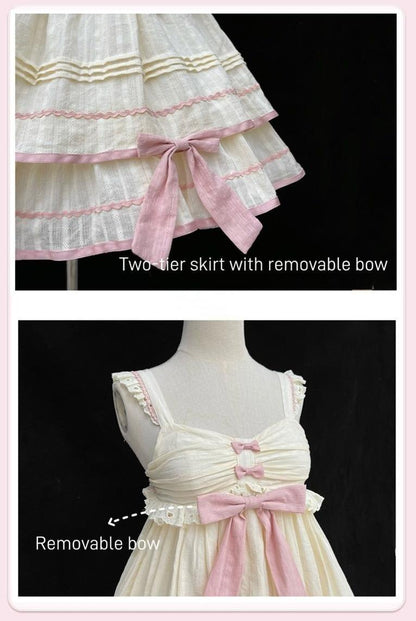 Sweet Lolita Dress Doll Lolita Dress Peter Pan Collar Cotton Dress 37290:567190