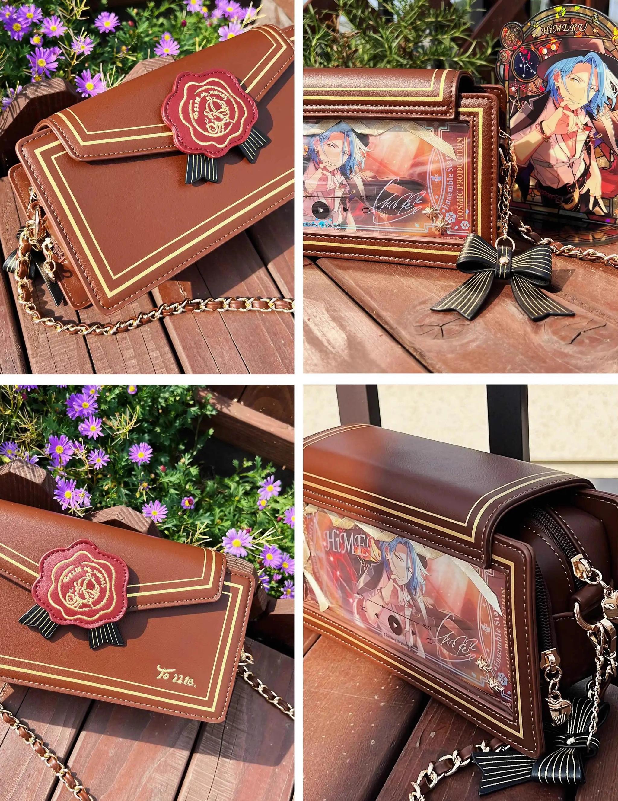 Kawaii Itabag Rose Envelope Shaped Crossbody Chain Itabag – Honey