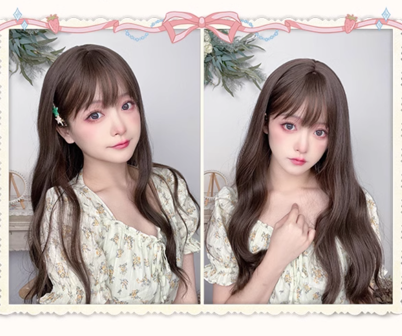 Lolita Wig Long Curly Wig Natural Wig Multi-color 35618:496300 35618:496300