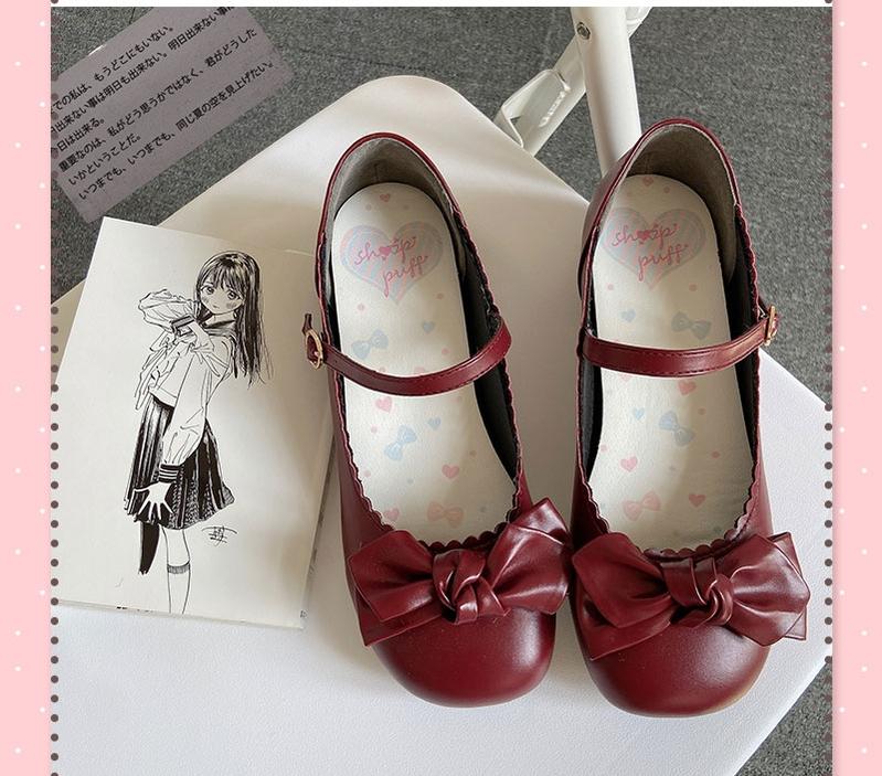 Kawaii Fashion Lolita Round-Toe Mary Jane Shoes Multicolor 22832:327402