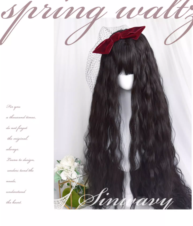 Lolita Wig Extra Long Curly Wig 100CM Multi-color 39342:627680