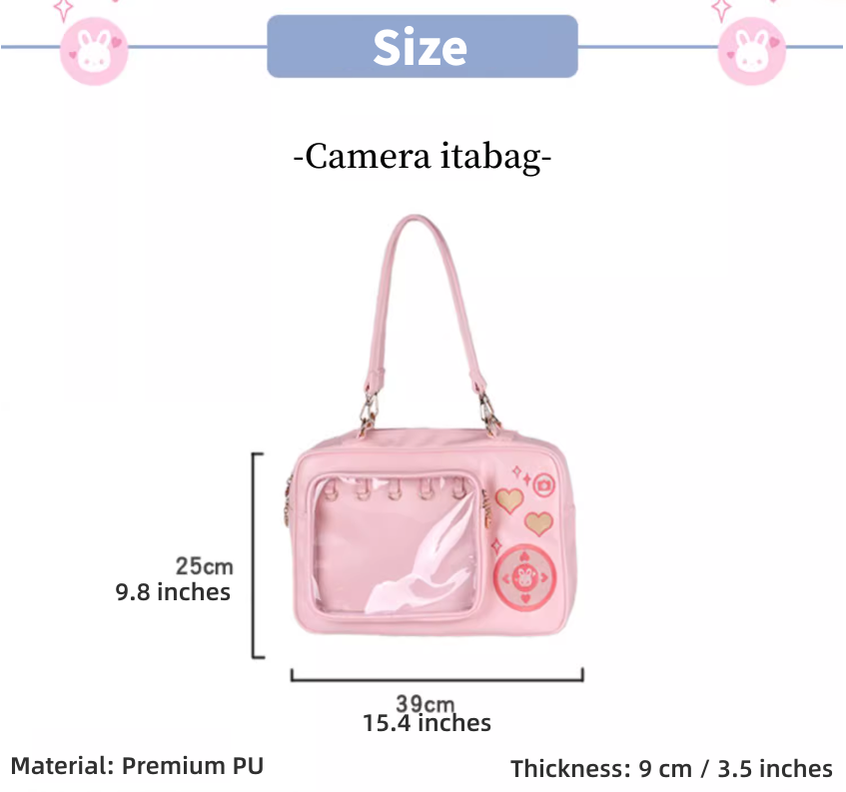 Lolita Ita Bag Kawaii Camera Shaped Shoulder Ita Bag 35774:543584