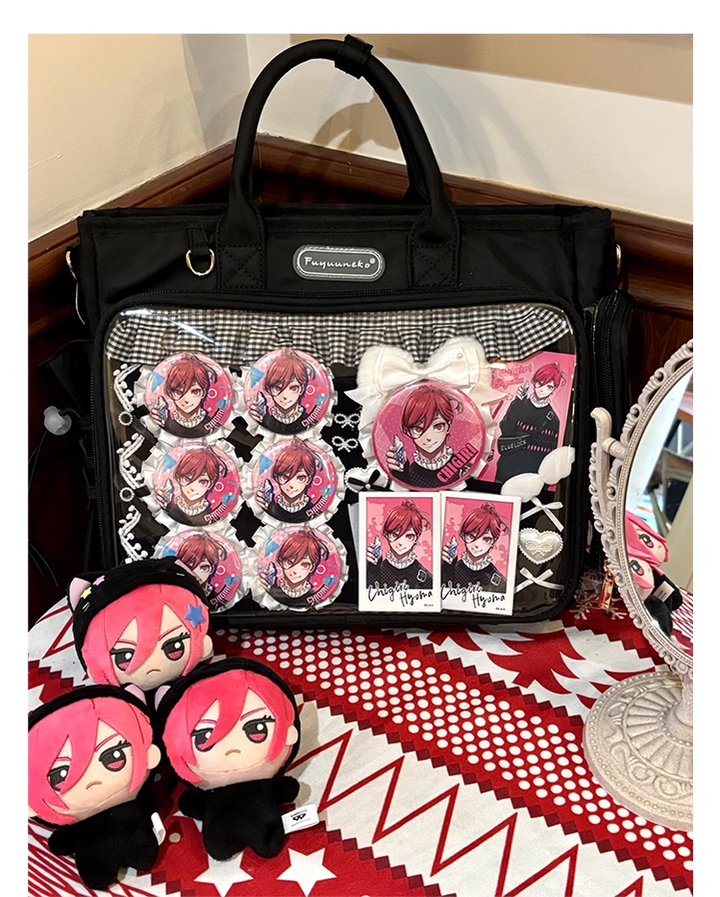 Lolita Fashion Itabag Large Capacity Doll Shoulder Bag 37644:609746