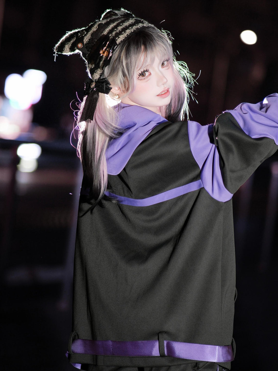 Plus Size Tenshi Kaiwai Outfit, Jacket and Shorts 44120:796982