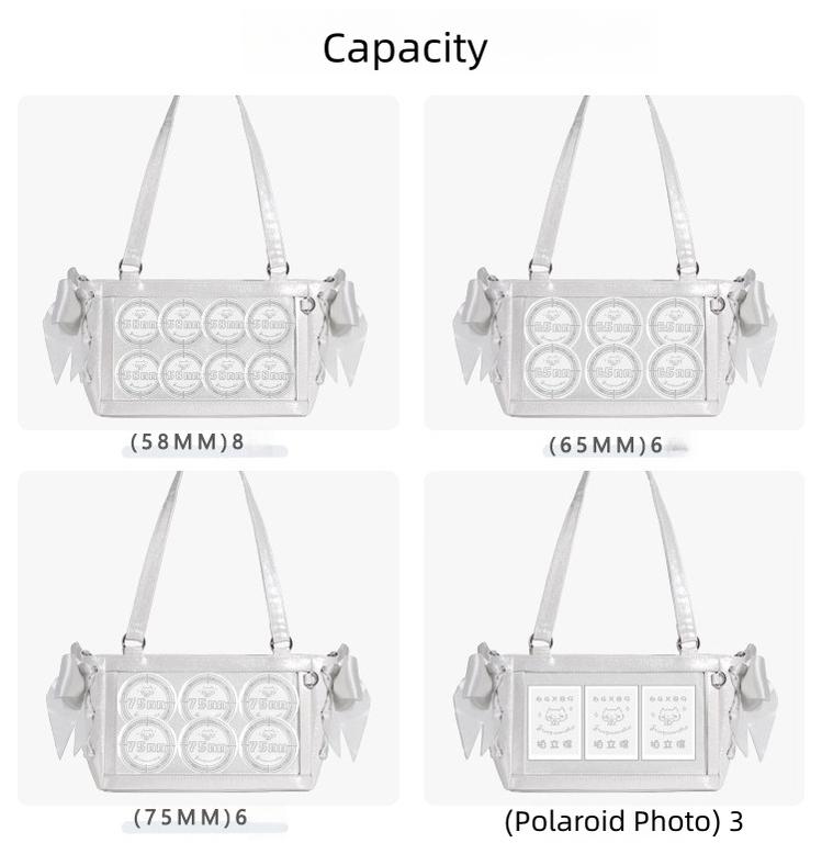 Daily Style Ita Bag, Clear Window for Dolls & Badges 45426:849090