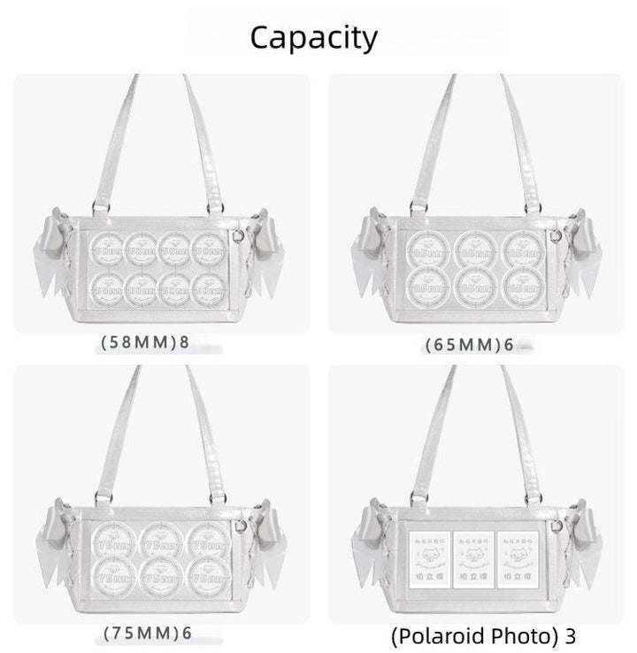 Daily Style Ita Bag, Clear Window for Dolls & Badges 45426:849090