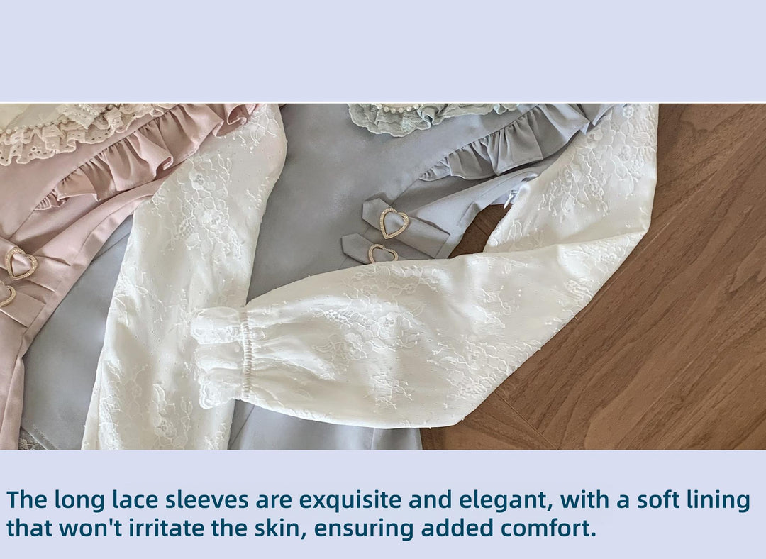 Pink Ryousangata Set Up, Waist-cinching Dress 44923:828689