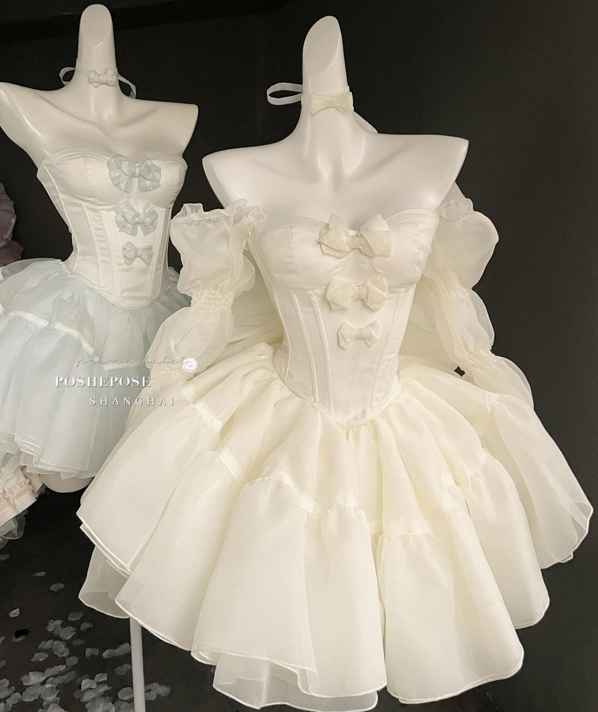 Pink Lolita Dress Corset Dress Princess Dress 36384:540872 36384:540872