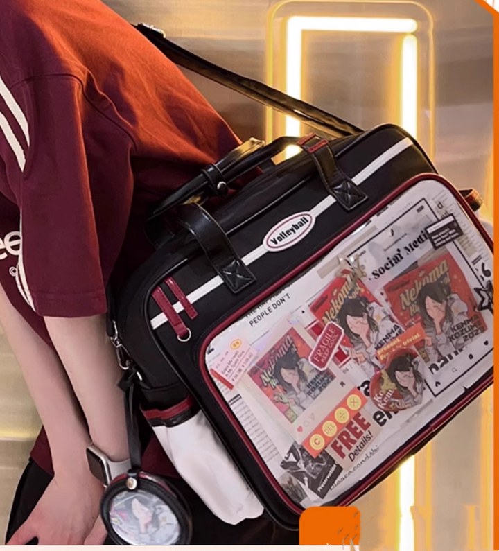 Volleyball Itabag Large Capacity Crossbody Bag 40118:677080