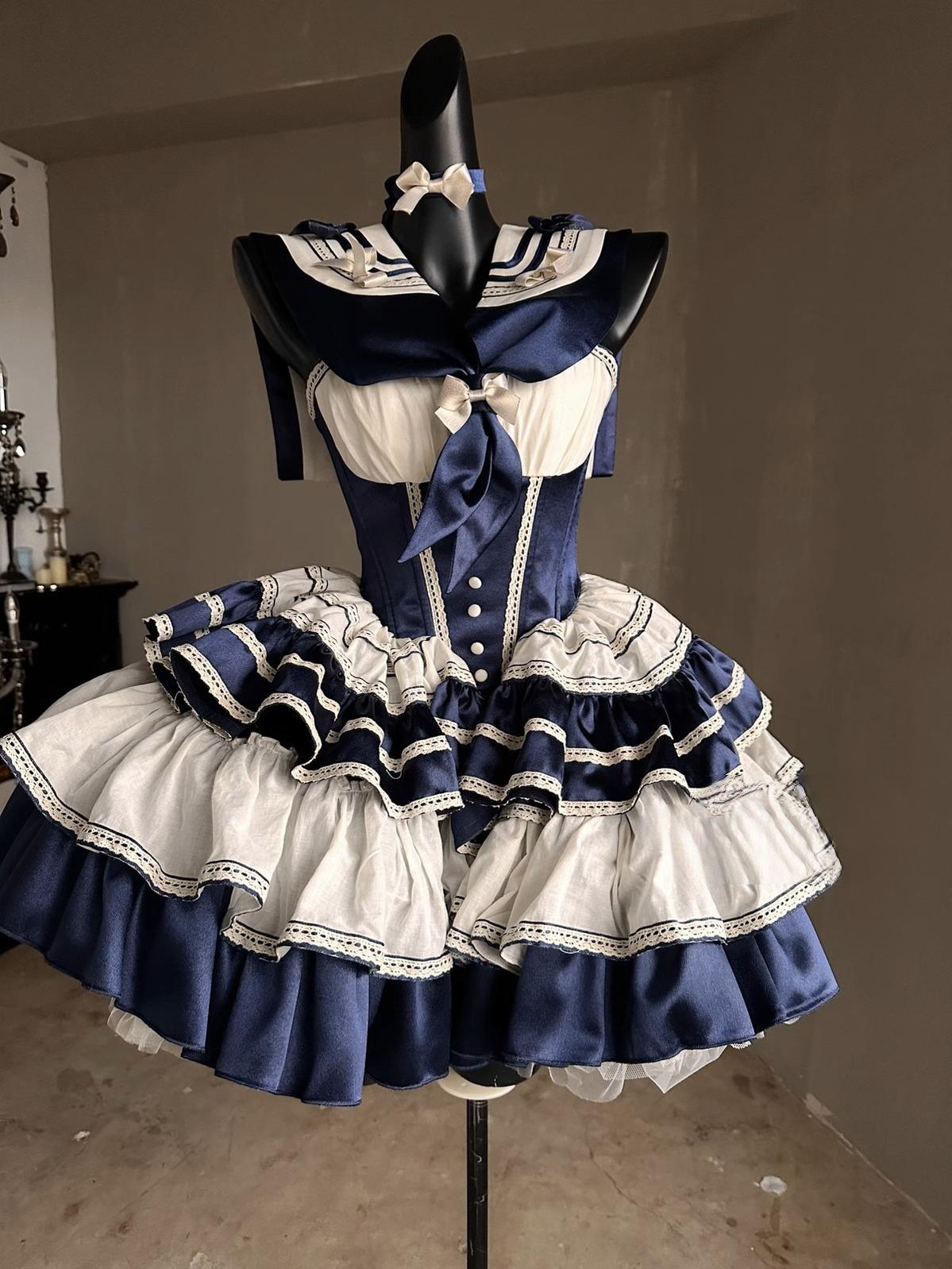 Lolita Dress Corset Dress Prom Dress 36402:549870
