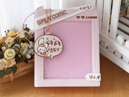 Kawaii Itabag Cute Crossbody Bag Embroidery Backpack 37258:556314