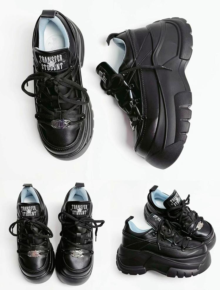 Jirai Kei High Platform Shoes, Casual Sneakers 44006:793195
